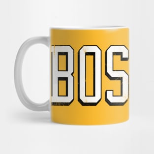 BOSton retro - Gold/White Mug